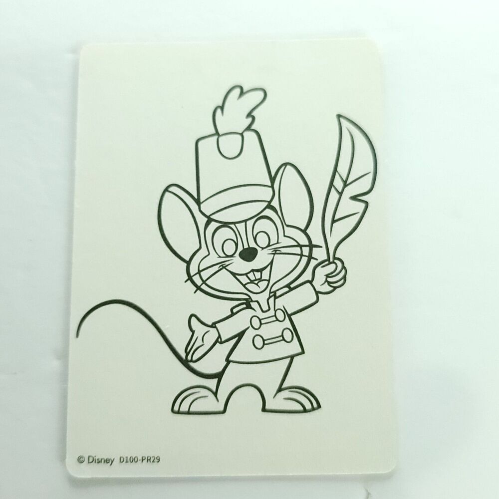 Timothy Mouse 2023 Card Fun 1/1 Disney 100 Carnival  Paper Sketch Card D100-PR29
